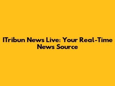ITribun News Live: Your Real-Time News Source