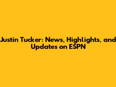 Justin Tucker: News, Highlights, and Updates on ESPN